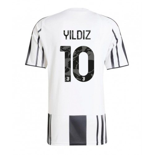 Moški Nogometni dresi Juventus Kenan Yildiz #10 Domači 2025-26 Kratek Rokav